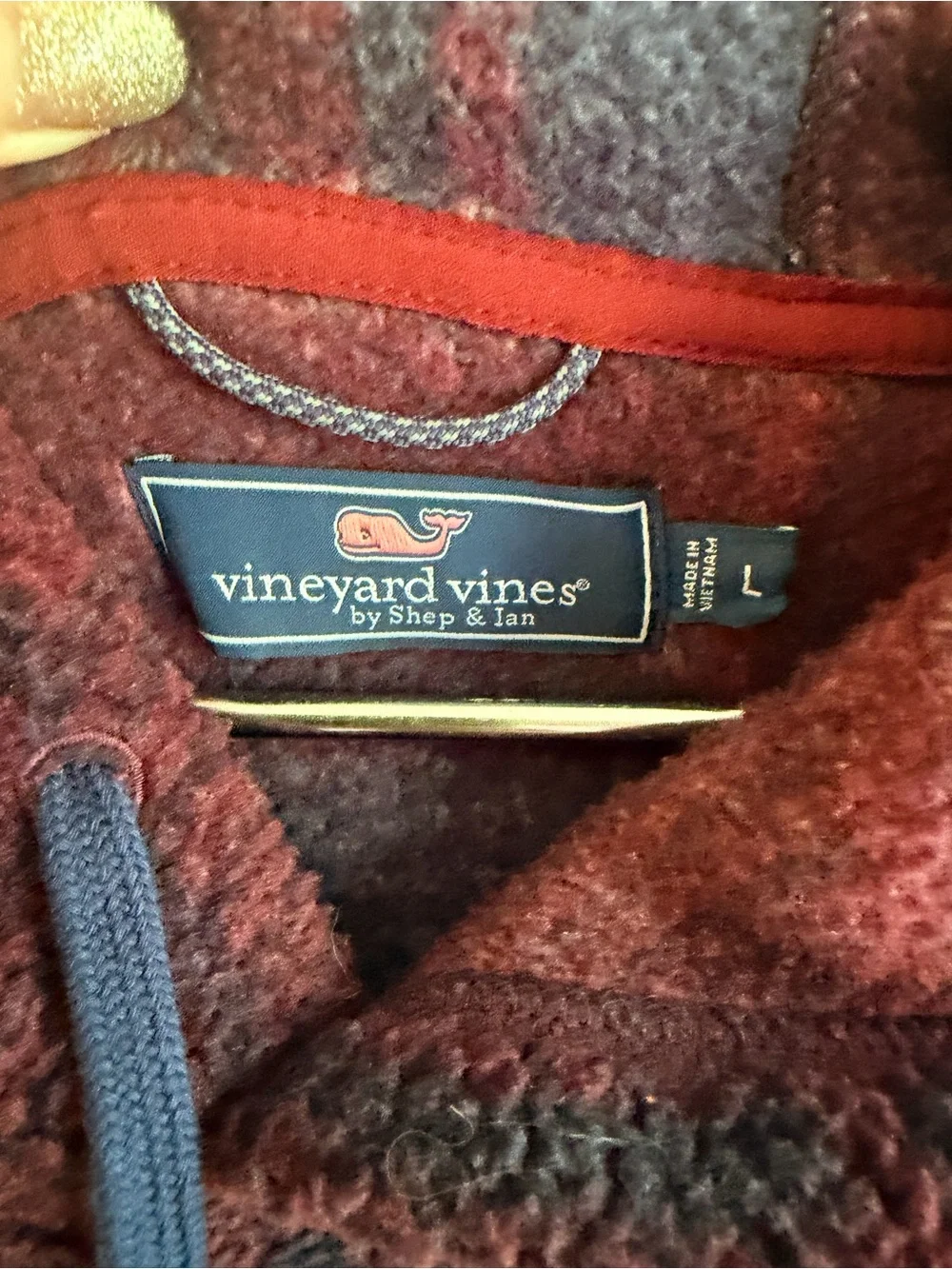 Vineyard Vines soft sherpa